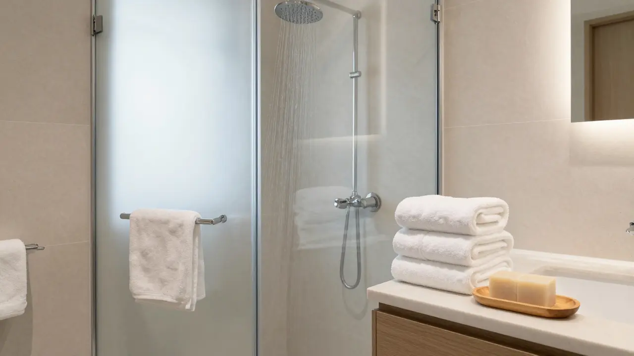 Luxusní soukromá koupelna s vanou pro klienty wellness salonu