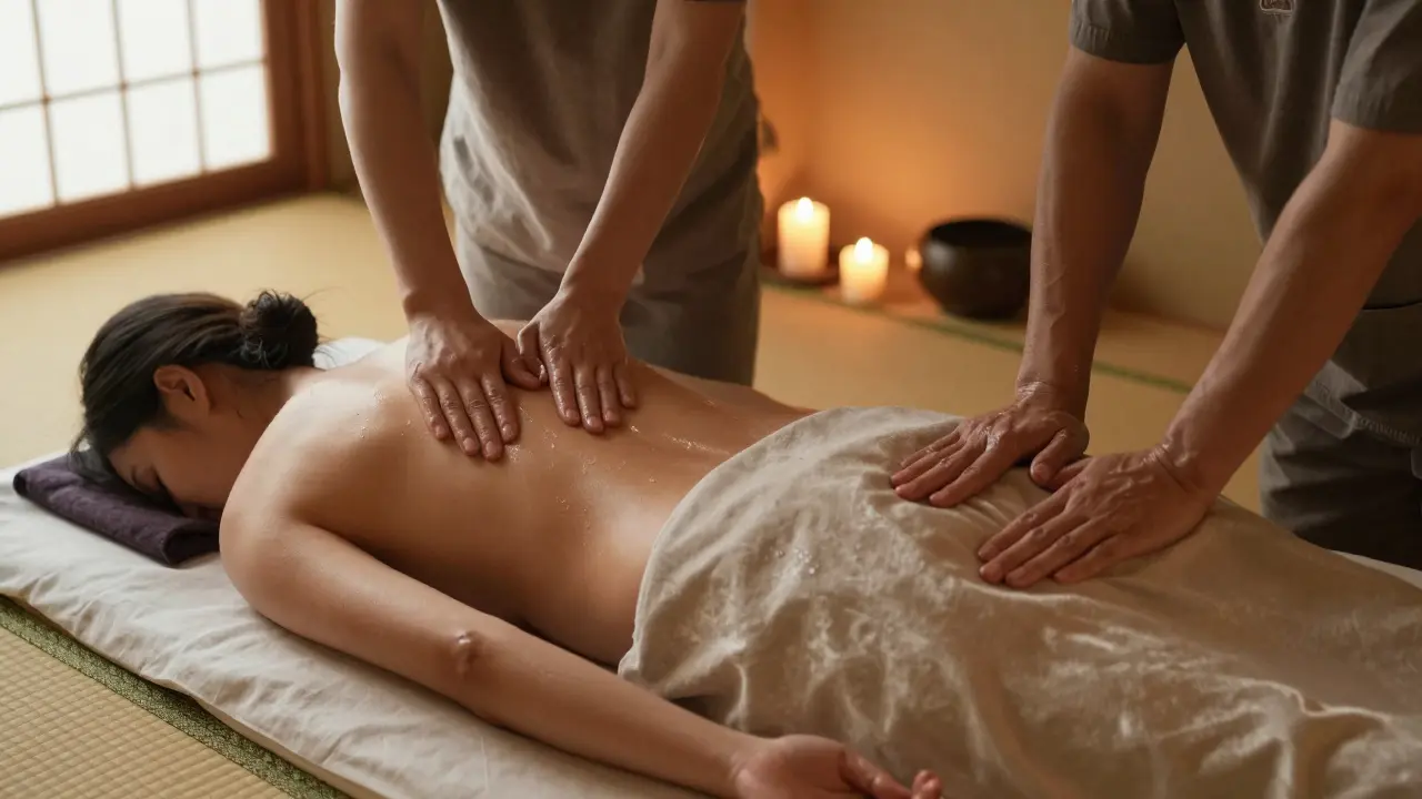 Tantrická vs Shiatsu masáž: Rozdíl mezi tlakem a hladěním